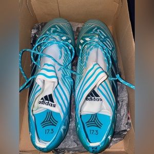 Size 13 Adidas Nemeziz Messi Tango 17.3 T Indoor Soccer -with Shinguards & Socks